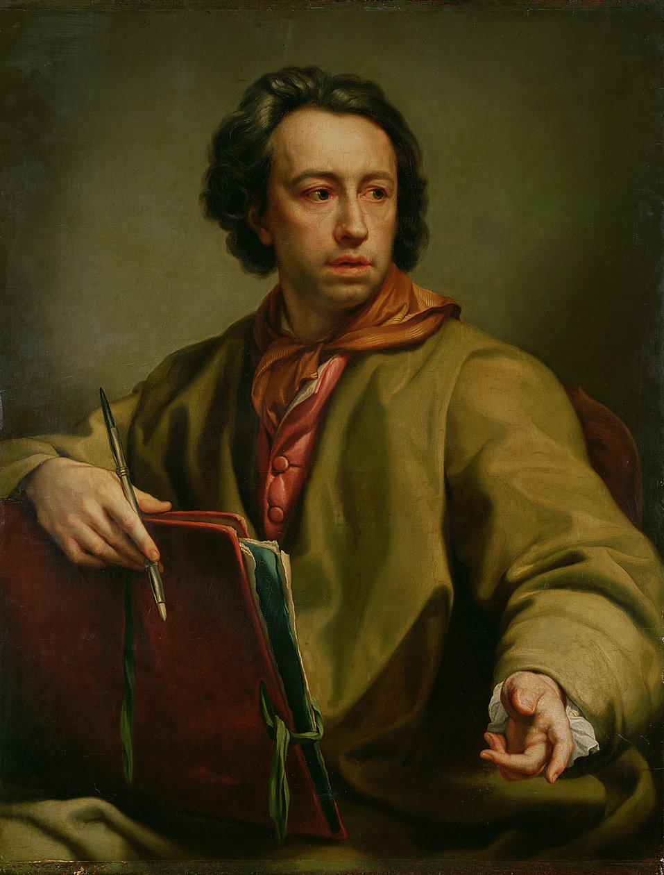 自画像 作者 安东·拉斐尔·蒙斯（Anton Raphael Mengs）