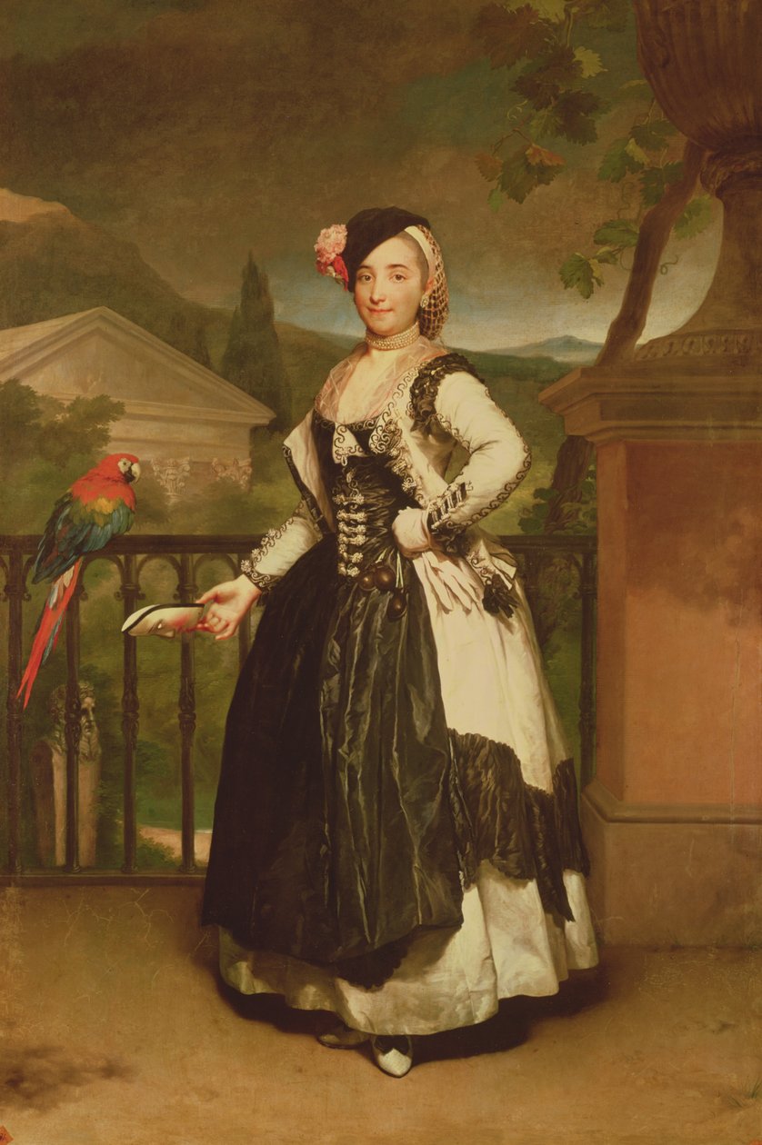 Llano的Marchionness，1770-75 作者 安东·拉斐尔·蒙斯（Anton Raphael Mengs）