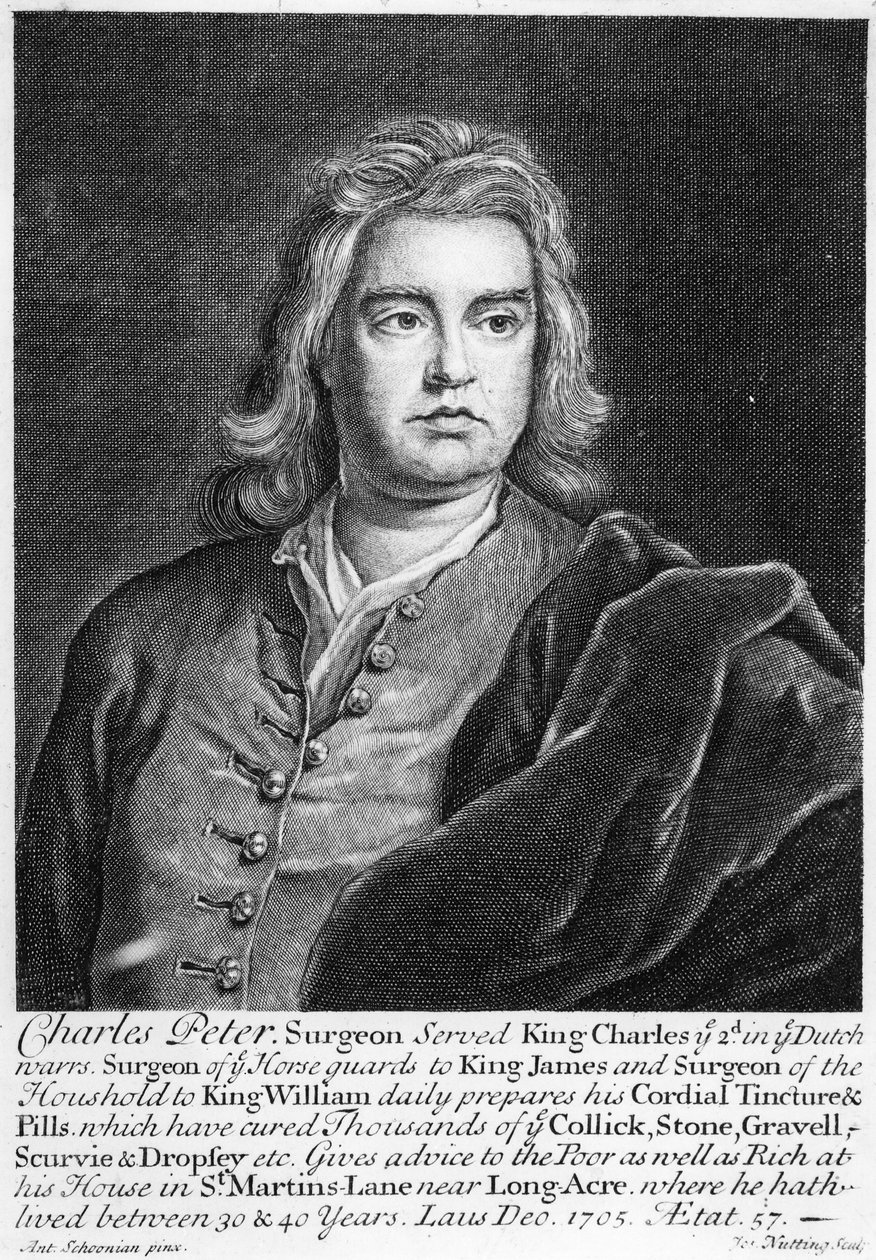查尔斯彼得，约瑟夫努特，1705年刻 作者 安东·舒恩詹斯（Anton Schoonjans）