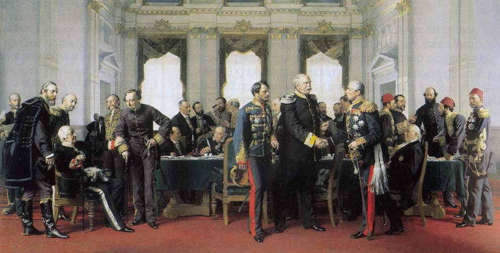 柏林国会，1878年7月13日 作者 安东·亚历山大·冯·维尔纳