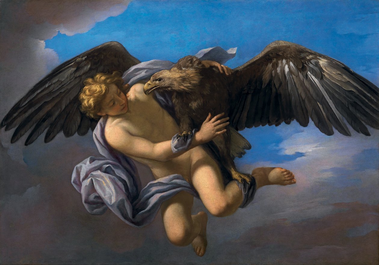 1700年，强尼梅德（Ganymede）强奸案。 作者 安东·多梅尼科·加比亚尼