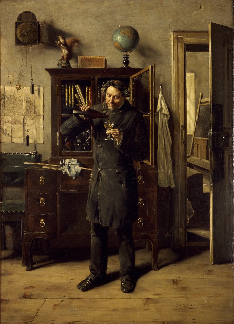 醉汉老师（1882） 作者 安东·爱德华·穆勒