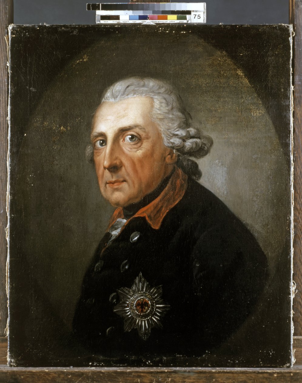 普鲁士 "大帝 "弗里德里希二世（FRIEDRICH II of Prussia "The Great" King of Prussia）（1712-1786 年）。 作者 安东·格拉夫