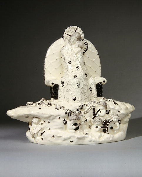 麦当娜，由Wiener Keramik制作 作者 安东·克莱伯