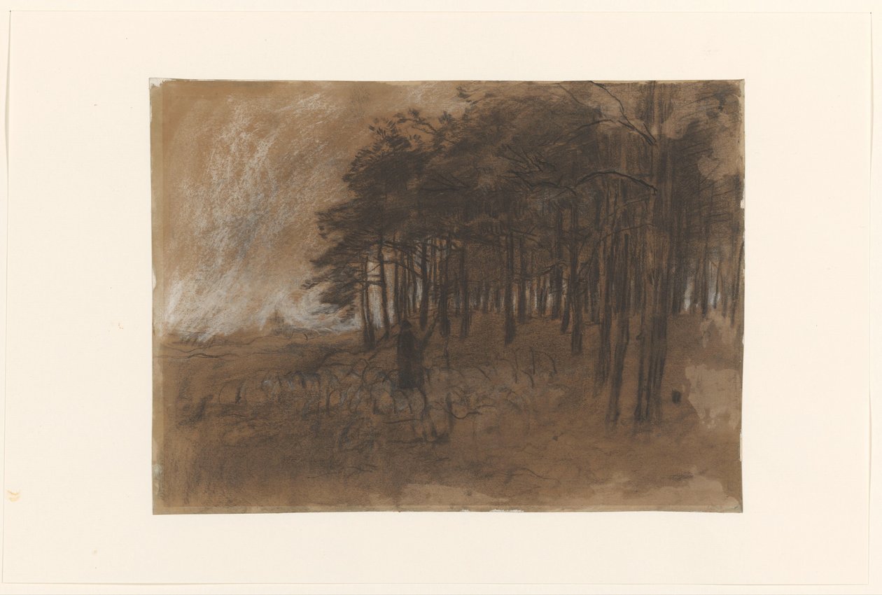 Bosrand 作者 安东·莫夫（Anton Mauve）