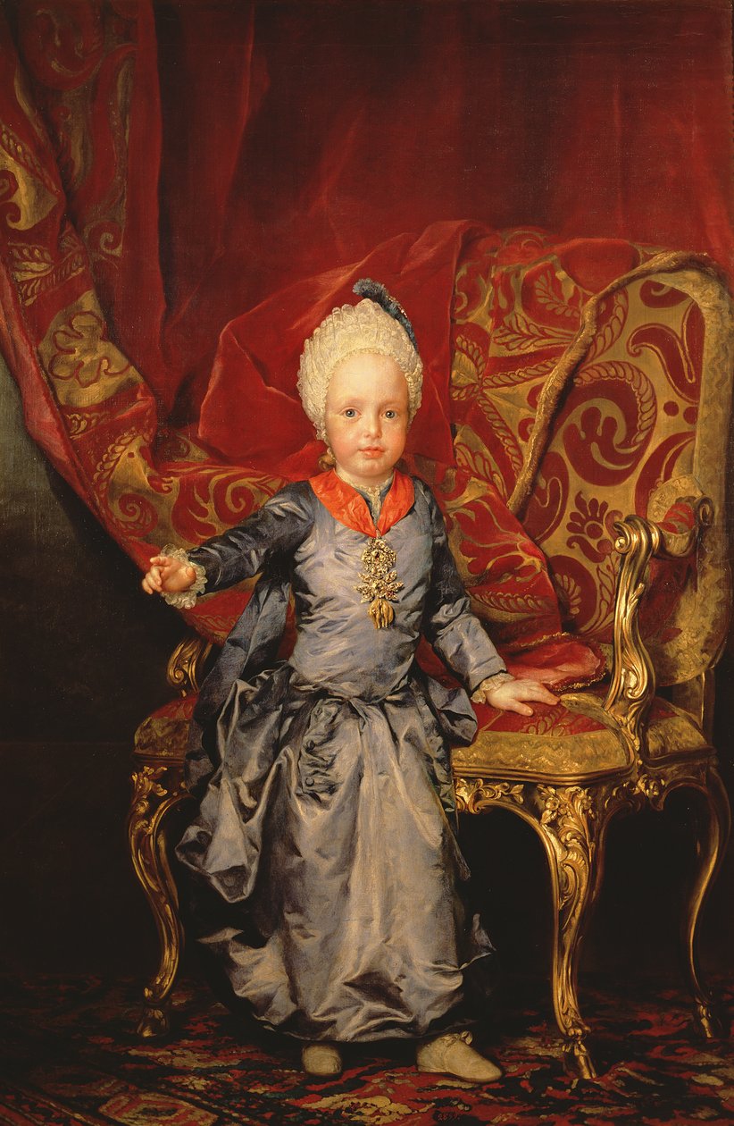 奥地利大公弗朗西斯 作者 安东·拉斐尔·蒙斯（Anton Raphael Mengs）