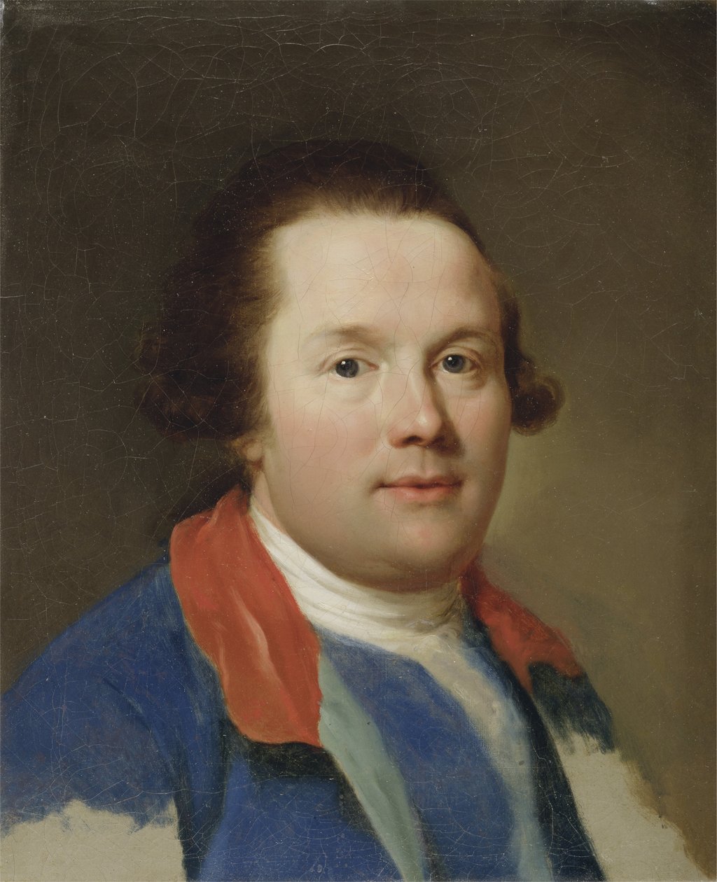 乔治（1738-1789）3rd Earl Cowper，c.1769（布面油画） 作者 安东·拉斐尔·蒙斯（Anton Raphael Mengs）