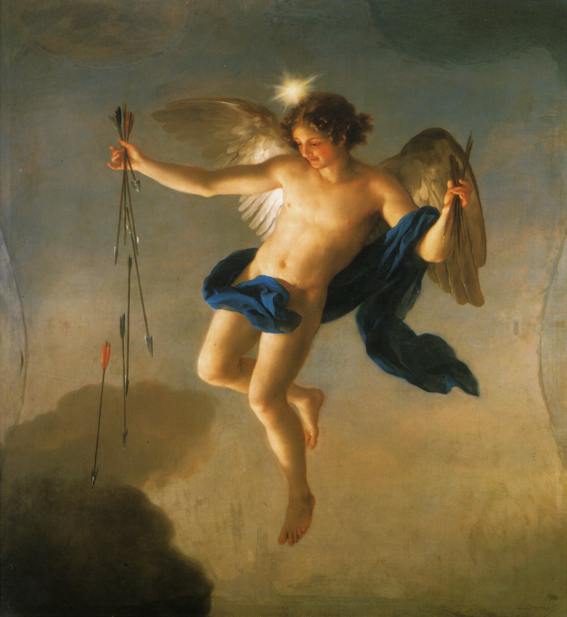 傍晚的化身赫斯珀勒斯 作者 安东·拉斐尔·蒙斯（Anton Raphael Mengs）