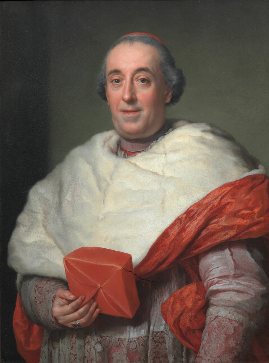 红衣主教塞拉达肖像 作者 安东·拉斐尔·蒙斯（Anton Raphael Mengs）