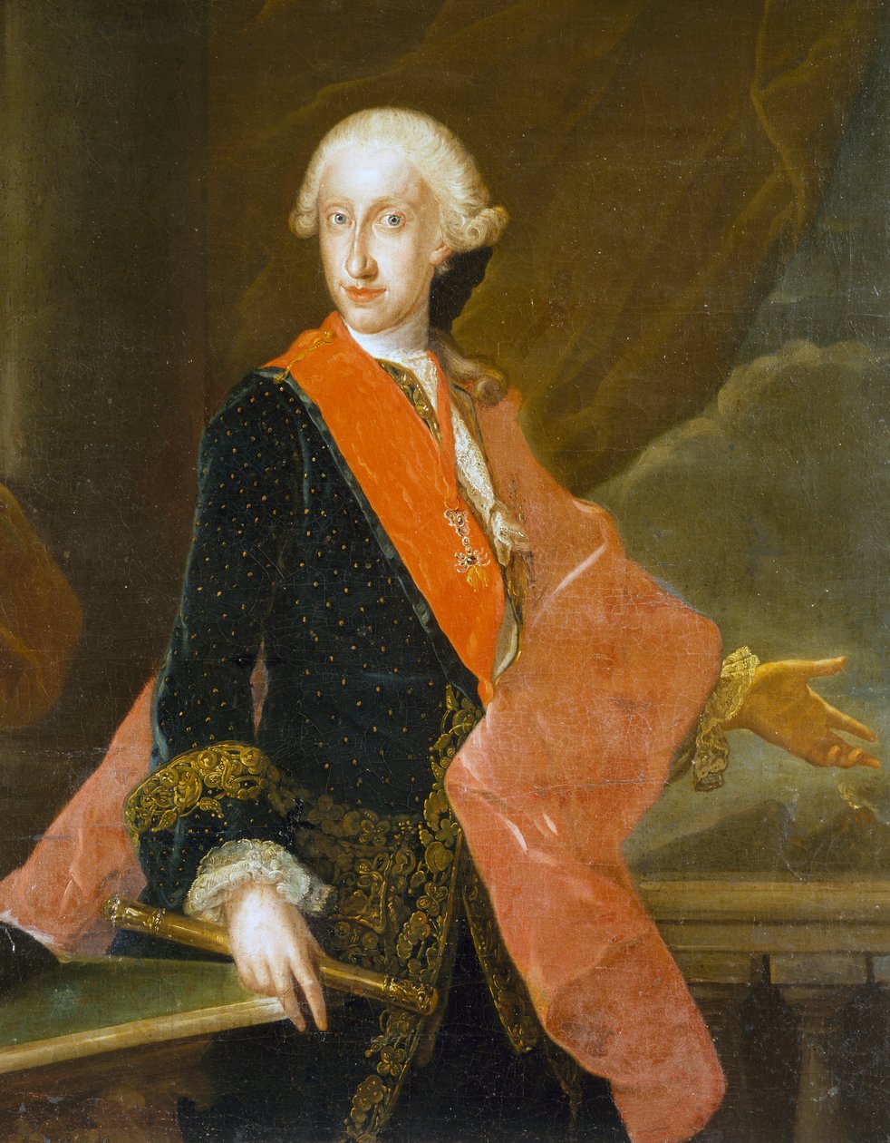 波旁的查理四世画像（波蒂奇 作者 安东·拉斐尔·蒙斯（Anton Raphael Mengs）