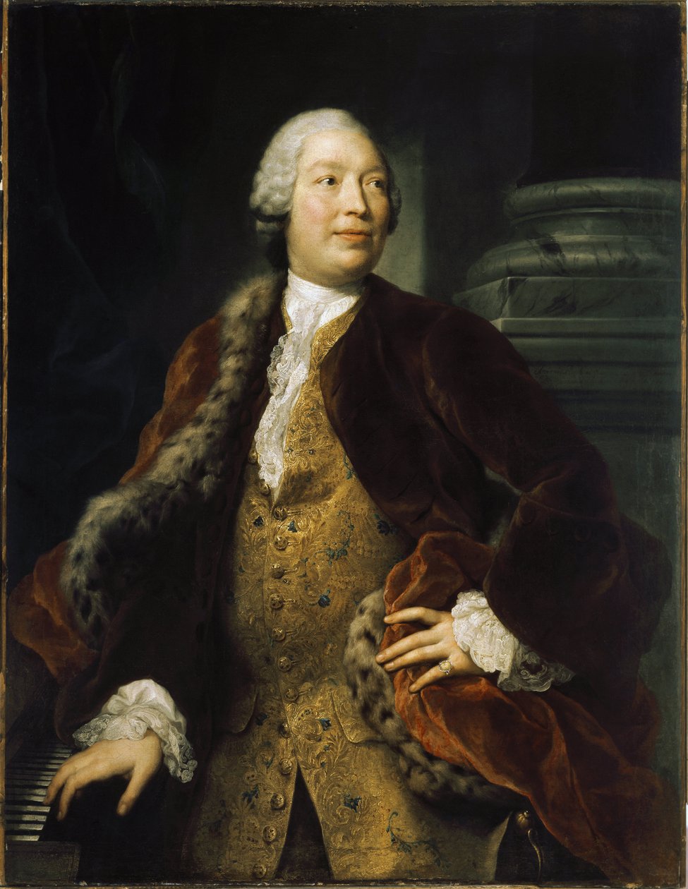 多梅尼科·安尼巴利的肖像（布面油画 作者 安东·拉斐尔·蒙斯（Anton Raphael Mengs）