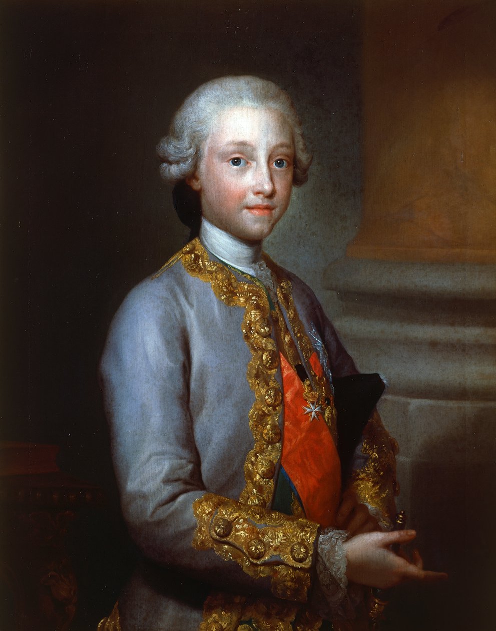 西班牙国王加布里埃尔肖像（Portici 作者 安东·拉斐尔·蒙斯（Anton Raphael Mengs）