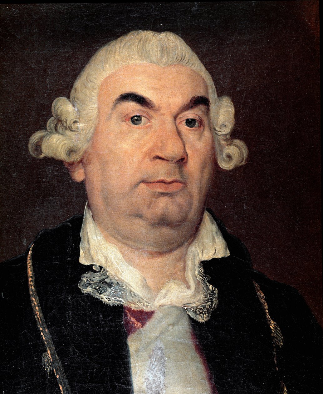 意大利作曲家 Niccolo Jommelli (1714 -1774) 的肖像 Anton Raphael Mengs (1728-1779) 绘画 18 世纪博洛尼亚，Museo Civico Biblioteca Musicale 作者 安东·拉斐尔·蒙斯（Anton Raphael Mengs）