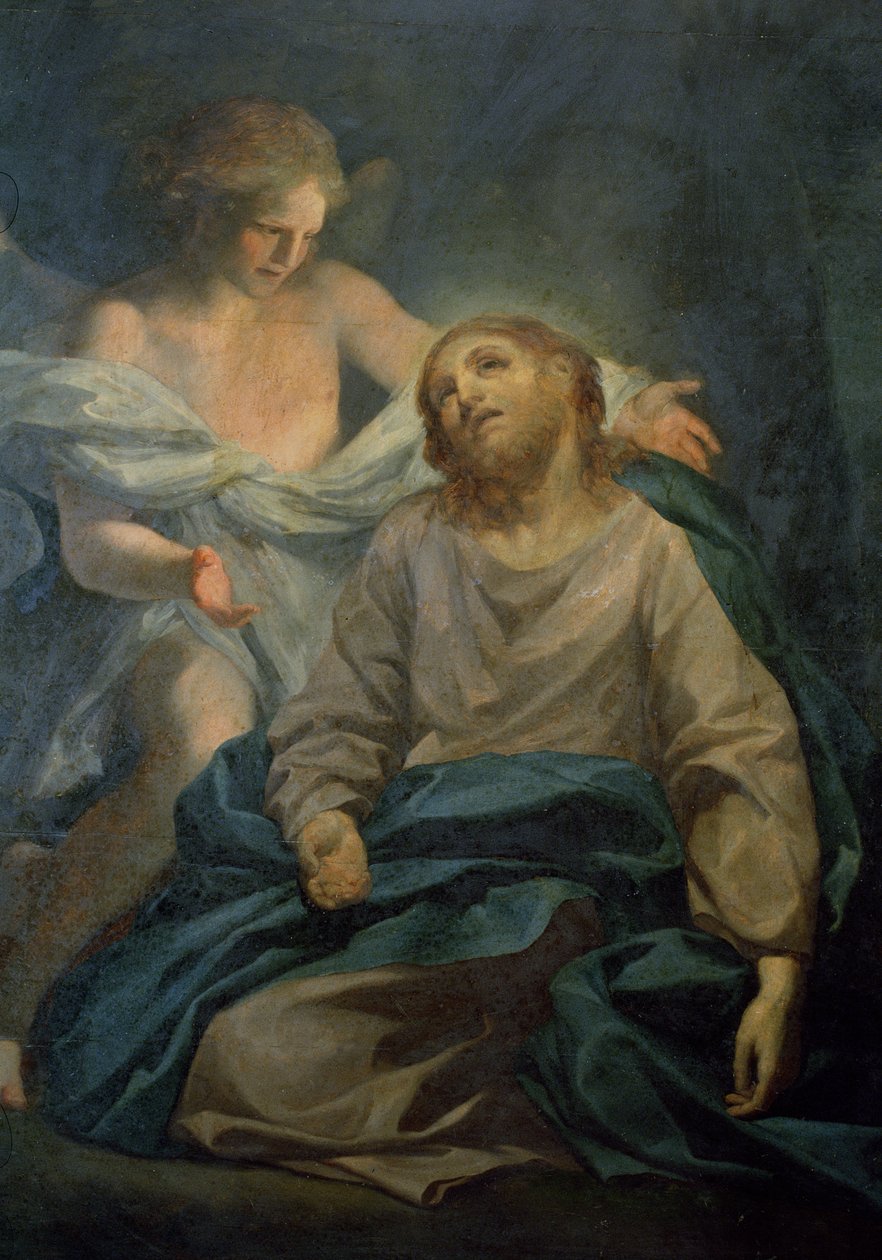在果园里祈祷 作者 安东·拉斐尔·蒙斯（Anton Raphael Mengs）