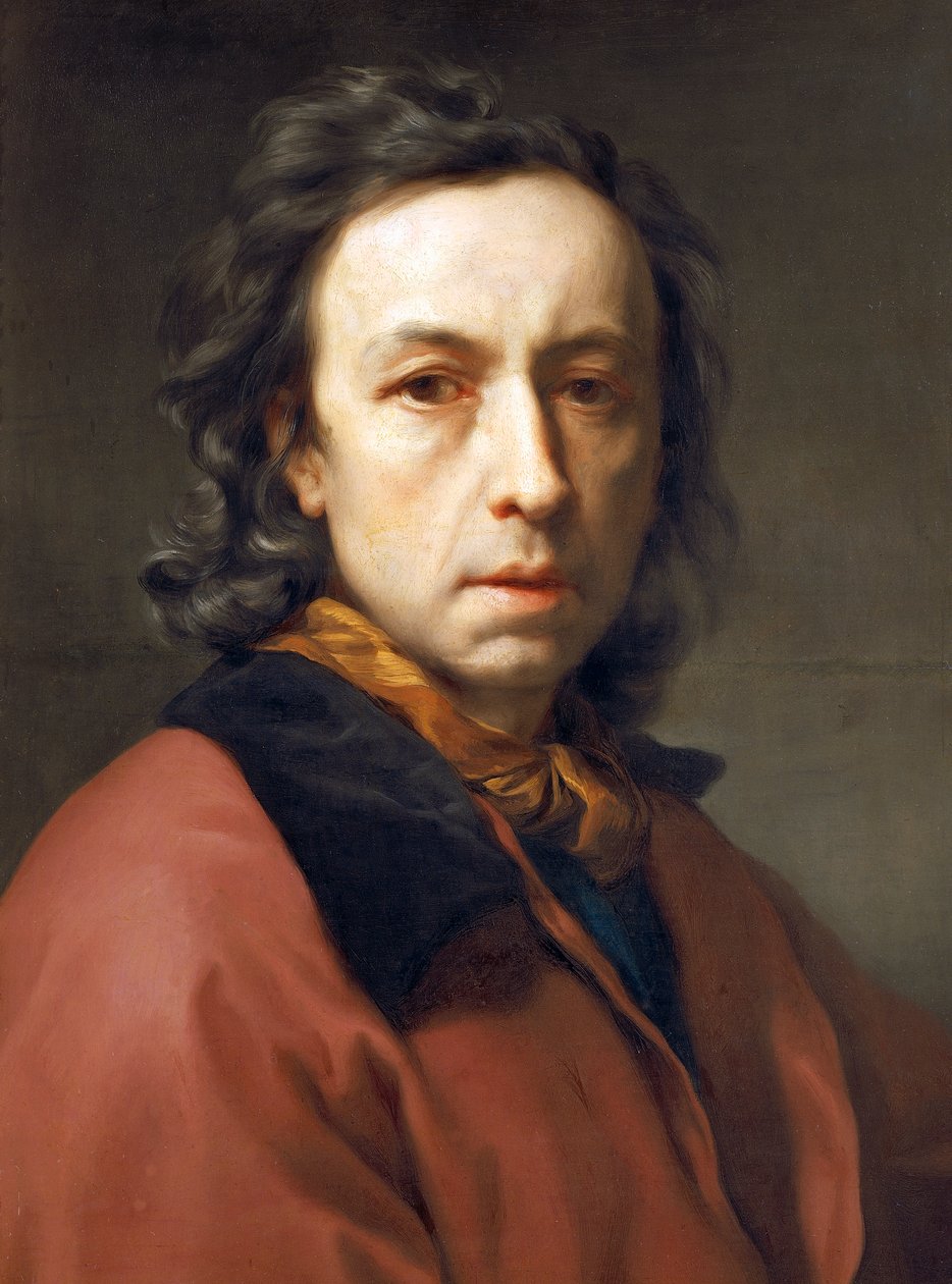 安东-拉斐尔-门格斯的《自画像》。 作者 安东·拉斐尔·蒙斯（Anton Raphael Mengs）