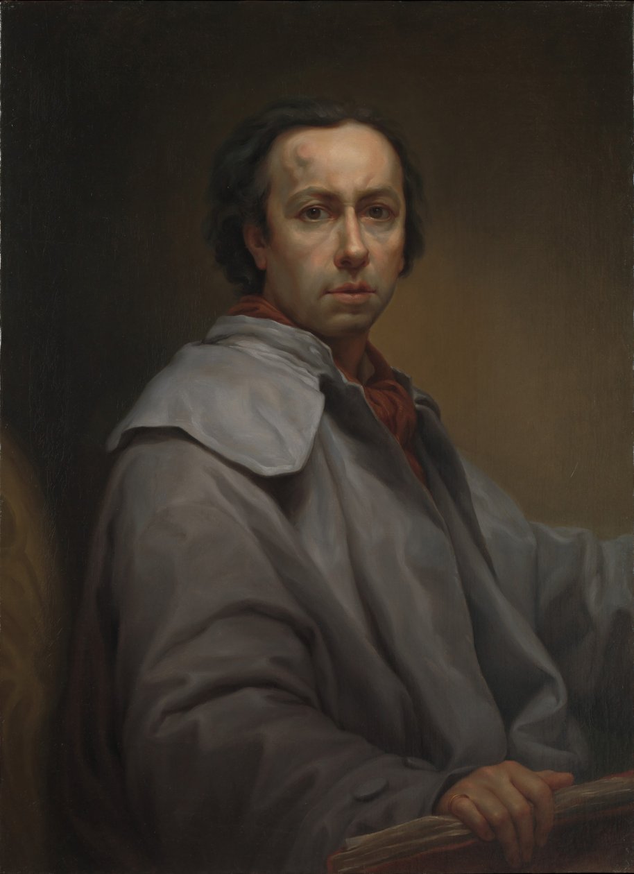 自画像 作者 安东·拉斐尔·蒙斯（Anton Raphael Mengs）