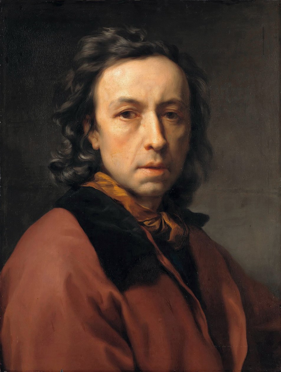 自画像，1779年 作者 安东·拉斐尔·蒙斯（Anton Raphael Mengs）