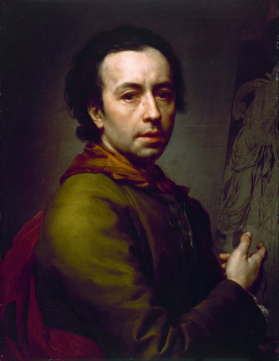 自画像 作者 安东·拉斐尔·蒙斯（Anton Raphael Mengs）