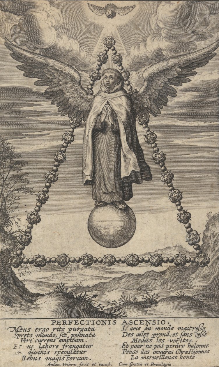 Perfectionis Ascensio，摘自《十字架上的圣约翰》，1622-24。 作者 安东·维埃克斯