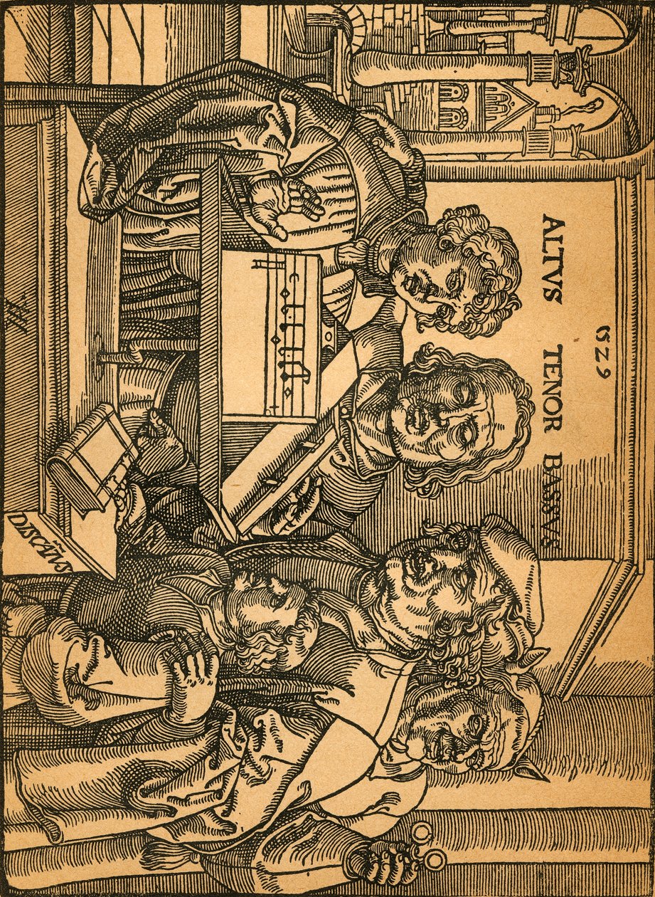 安东·冯·沃尔姆斯（Anton Von Worms）的罕见木刻作品，安东·沃森（Anton Woensam），1899年。 作者 安东·沃森姆