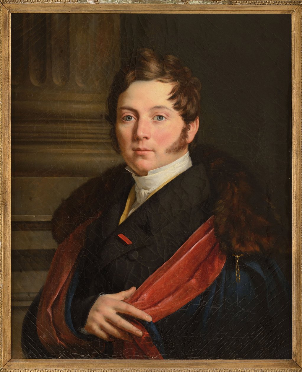 Charles Just de Beauvau Craon - Charles Juste Francois Victurnien, de Beauvau, Craon 王子 (1793-1864)，作者 Van Ysendyck, Antoine (1801-1875)。 布面油画 作者 安东·范·伊森迪克