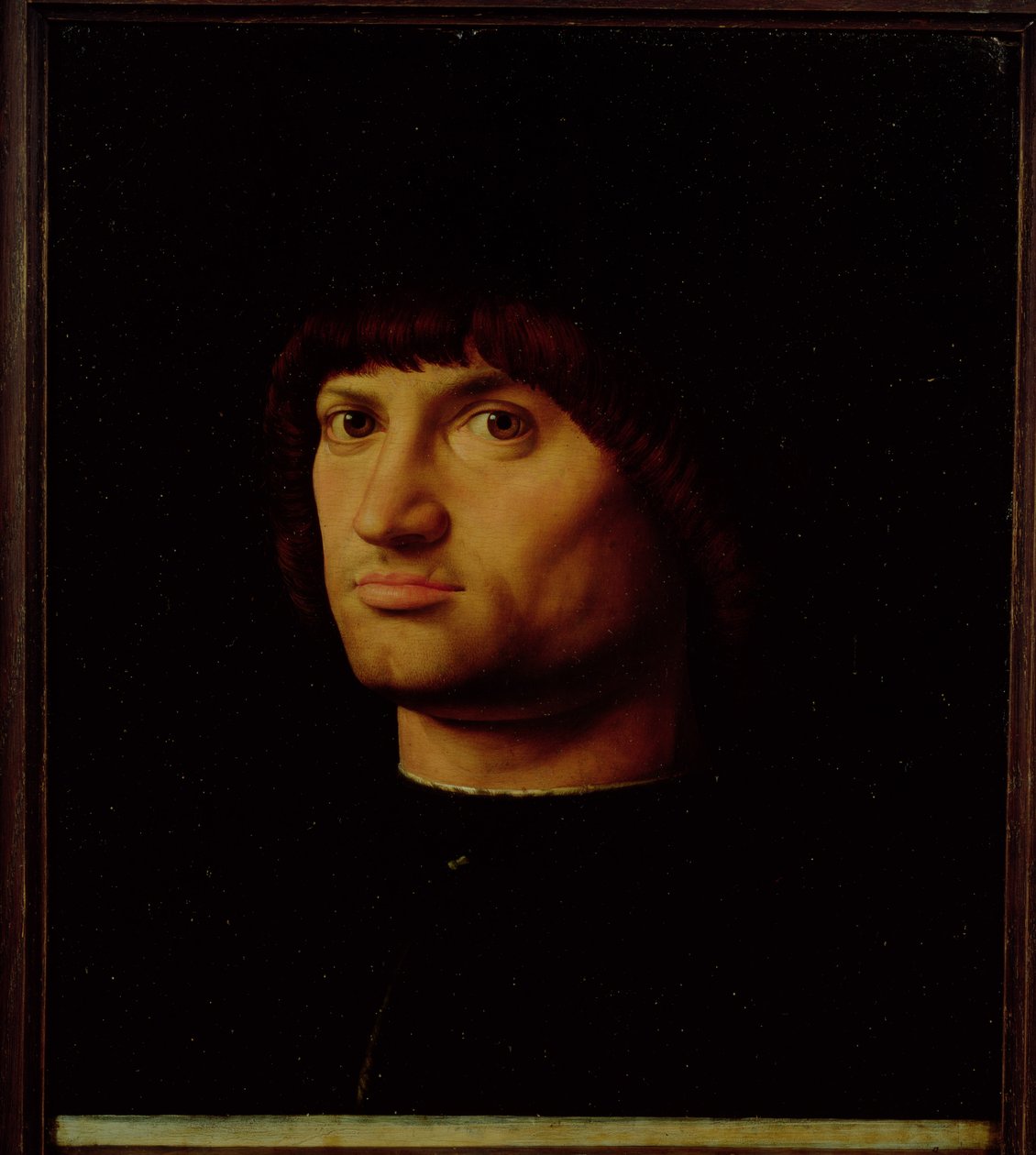Condottiere，1475 作者 安东内洛·达·墨西拿