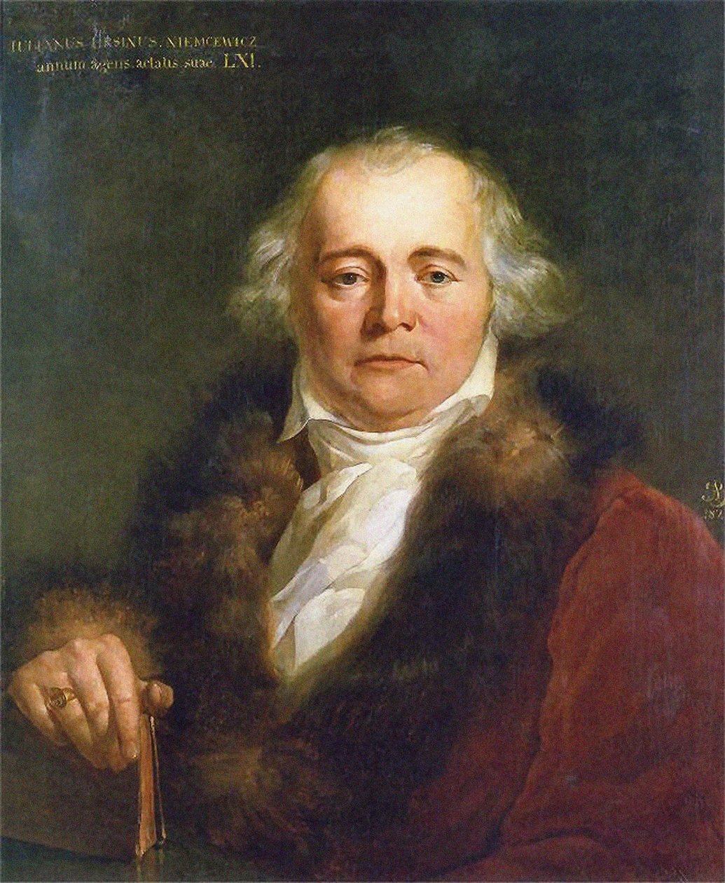 朱利安·乌尔辛（Julian Ursyn Niemcewicz）1757-1841，1822年 作者 安东尼·布罗多夫斯基