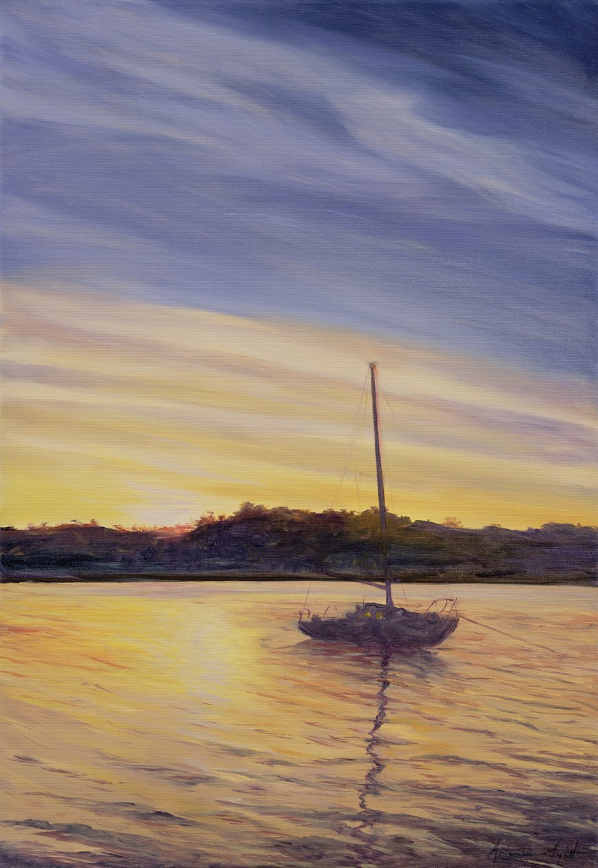 船在休息，2002年 作者 安东尼娅·迈亚特