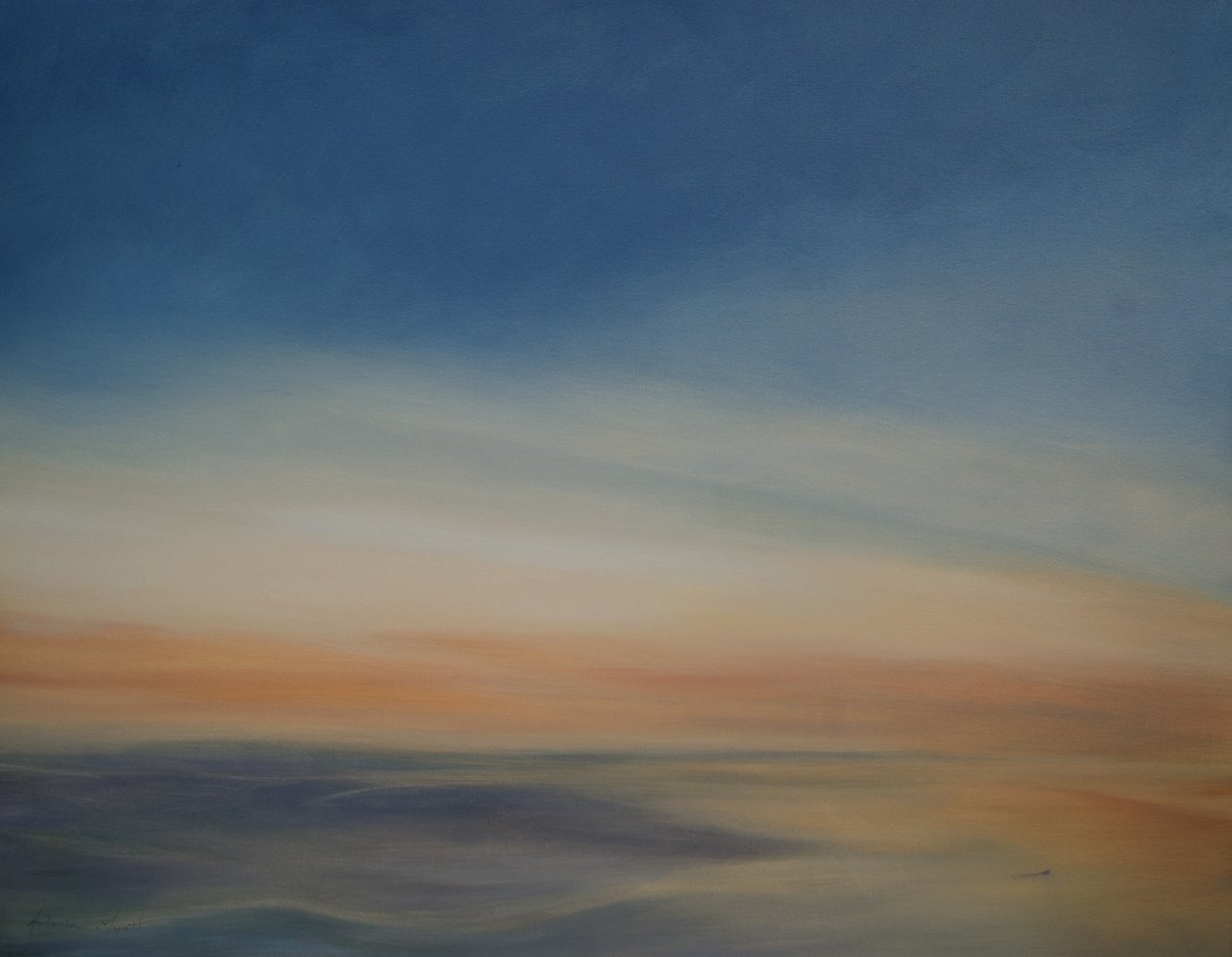 孤独的小船，西班牙，2014年 作者 安东尼娅·迈亚特