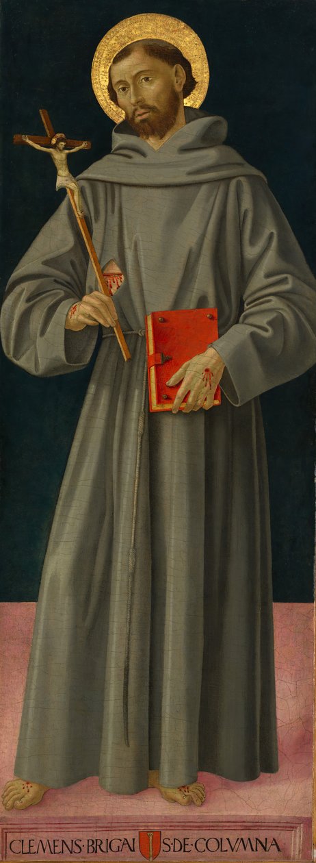 阿西西圣弗朗西斯（ca. 1480-81。 作者 罗马安东尼奥