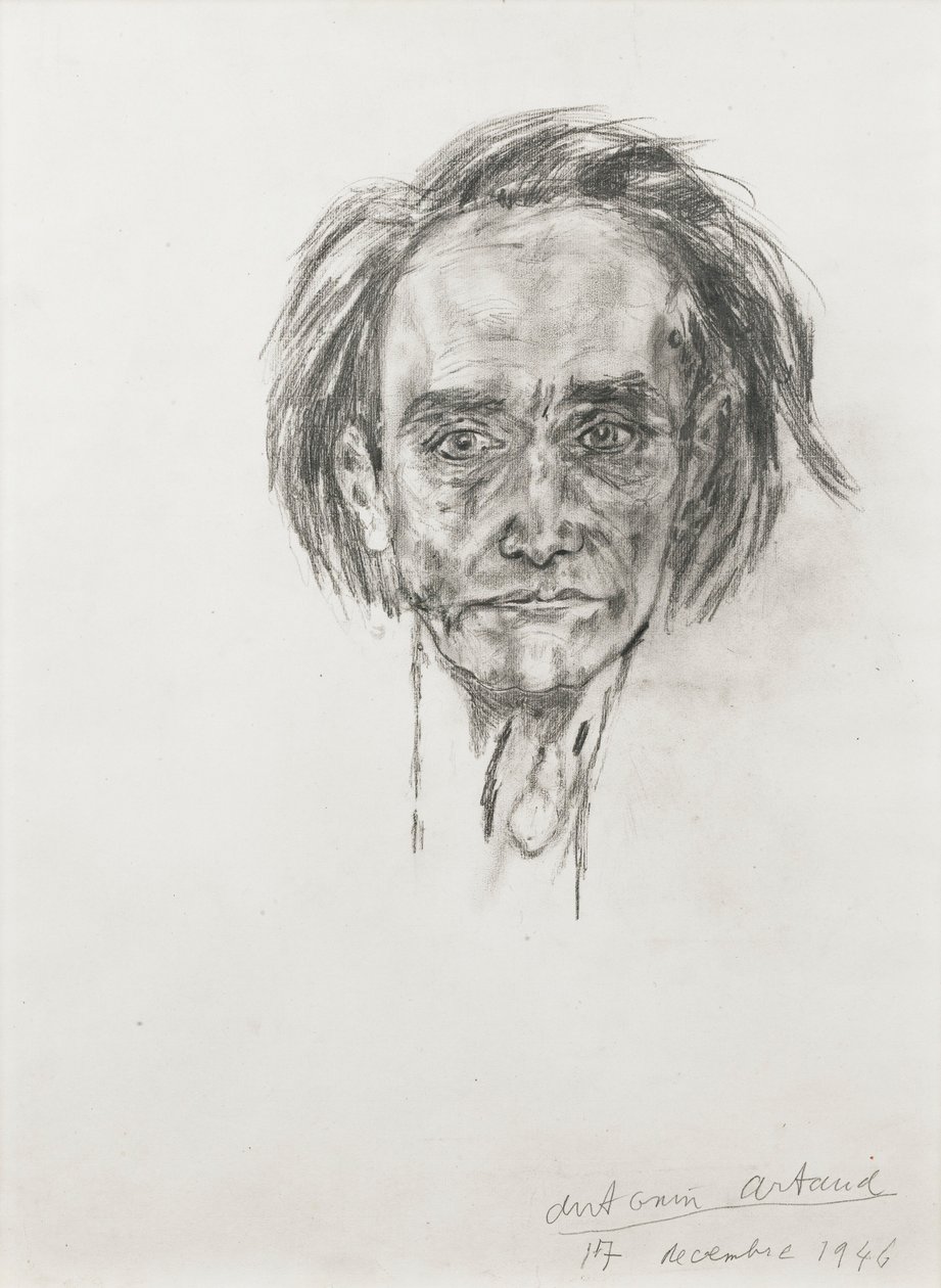 自画像Antonin Artaud 作者 安东宁·阿陶（Antonin Artaud）