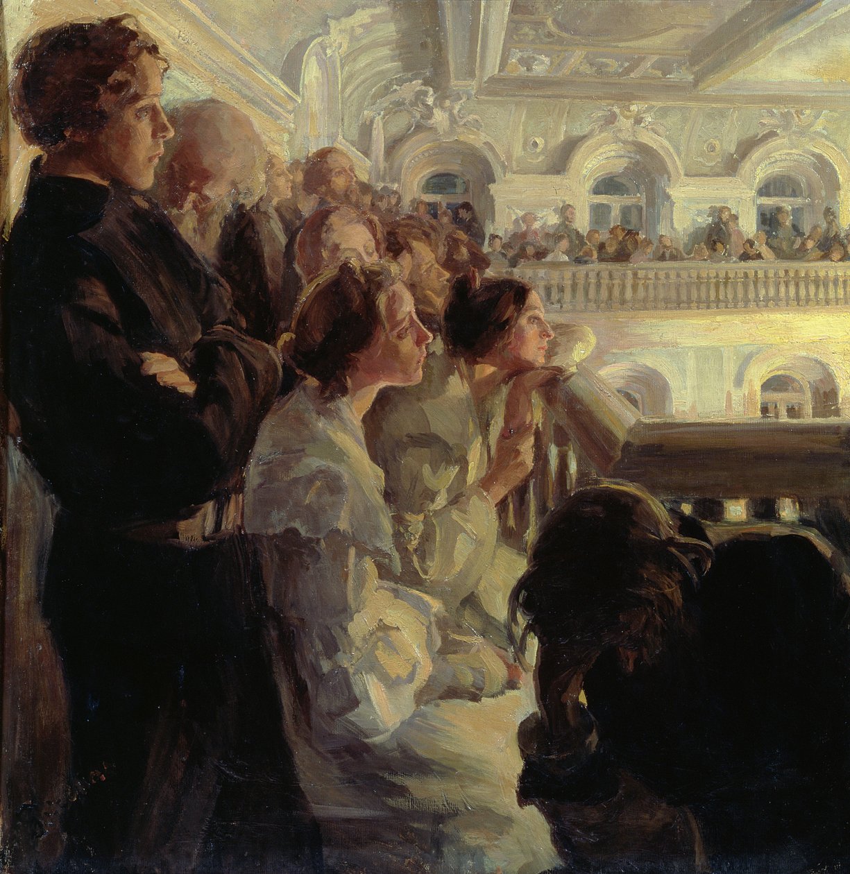音乐，1902-03 作者 安东妮娜·伦纳多夫（Antonina Leonardov Rzhevskaya）