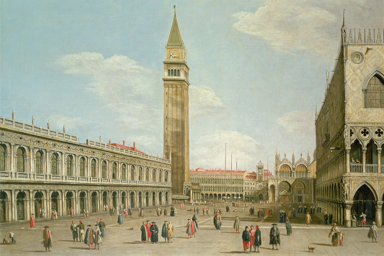 圣马可广场 作者 乔瓦尼·安东尼奥运河（Canaletto）