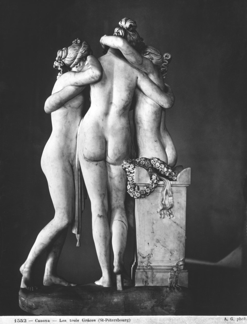 三个美德，1812-16（大理石）（另见266966和266967） 作者 安东尼奥·卡诺瓦