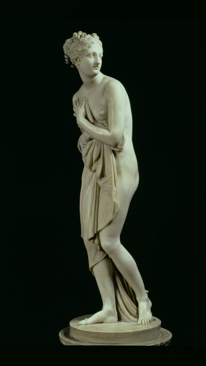 金星，侧面观，1810年（大理石）（另见79618） 作者 安东尼奥·卡诺瓦