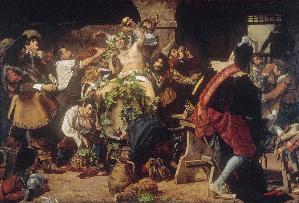 醉汉（Bacchanal） 作者 安东尼奥·玛丽亚·法布雷斯·科斯塔