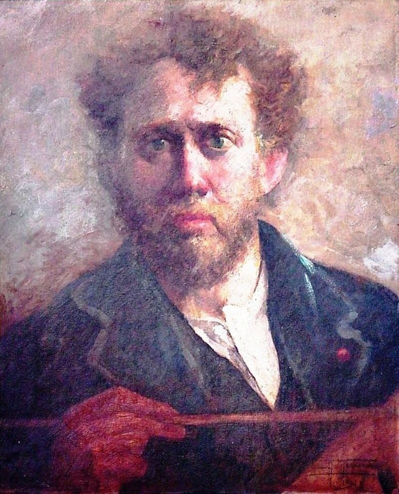 画家Numa Camille Ayrinhac的朋友画像 作者 安东尼奥·帕雷拉斯
