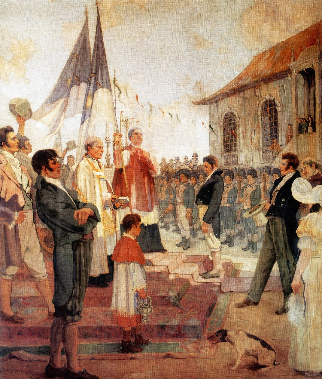 Bencao的1817年革命的旗帜 作者 安东尼奥·帕雷拉斯