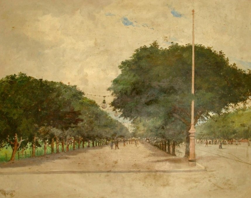 Calcada做Largo da Polvora 作者 安东尼奥·帕雷拉斯
