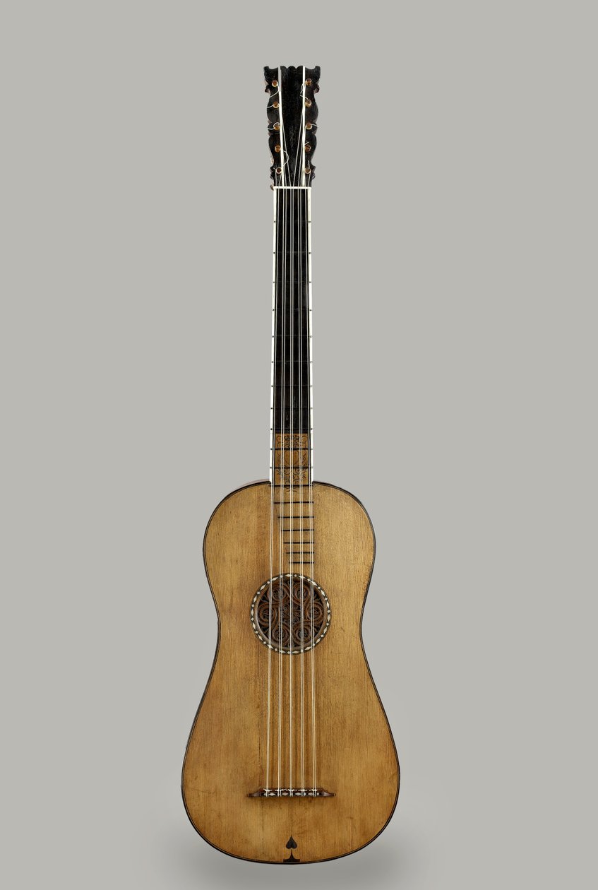 吉他，1688（松树，枫木） 作者 安东尼奥·斯特拉迪瓦里（Antonio Stradivari）