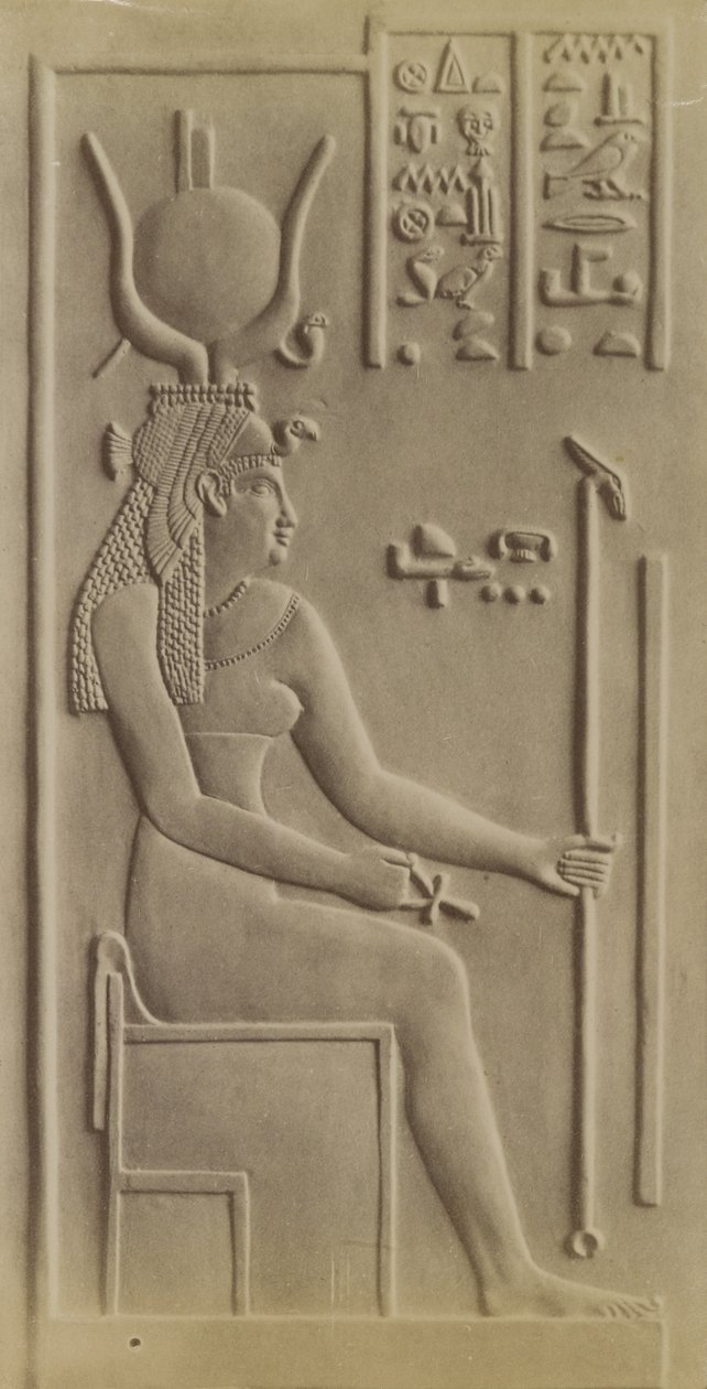 Isis, Temple at Dendera 作者 安东尼奥·比托（Antonio Beato）