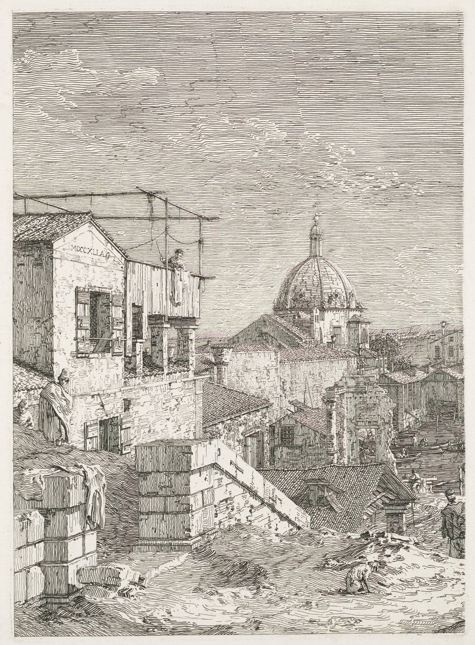 意见：房屋注册号为1735-1746。 作者 乔瓦尼·安东尼奥运河（Canaletto）
