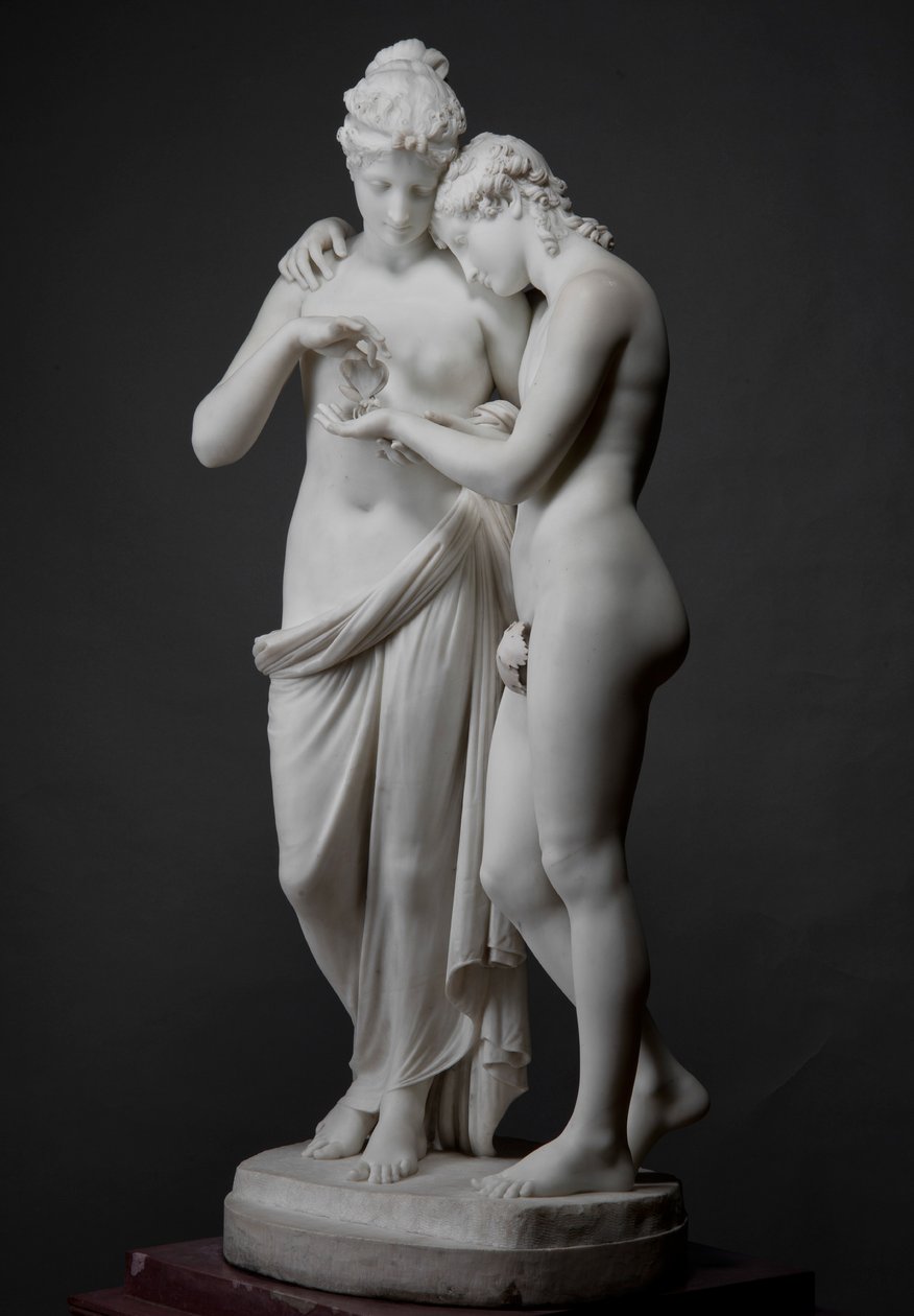 阿莫尔与普赛克（Amor and Psyche），1808年。 作者 安东尼奥·卡诺瓦