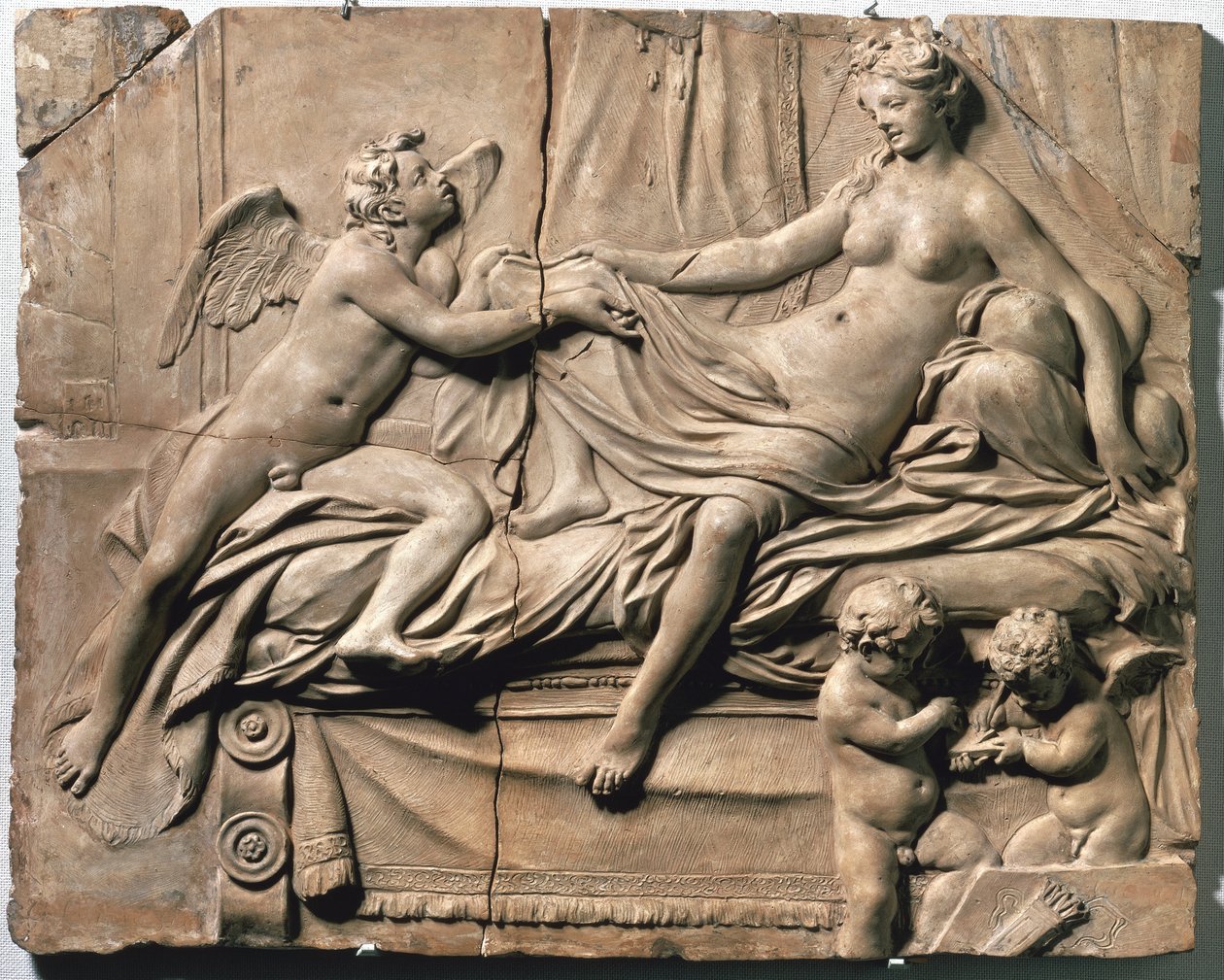 安东尼奥·卡诺瓦 (1757-1822) 的 Correggio 的达娜厄 作者 安东尼奥·卡诺瓦