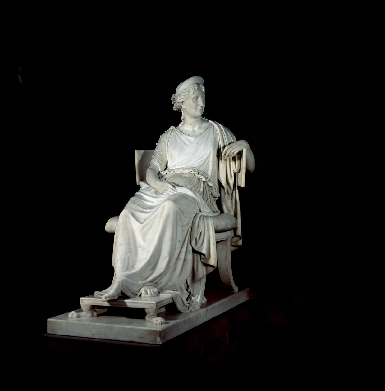 Letitia Ramolino Bonaparte，c.1804-07（大理石） 作者 安东尼奥·卡诺瓦