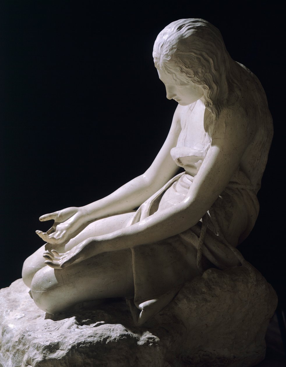 Penitent Magdalene by Antonio Canova (1757-1822) 作者 安东尼奥·卡诺瓦