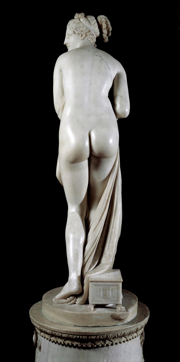 Venere Italica.安东尼奥-卡诺瓦（1757 - 1822）的大理石雕塑 作者 安东尼奥·卡诺瓦