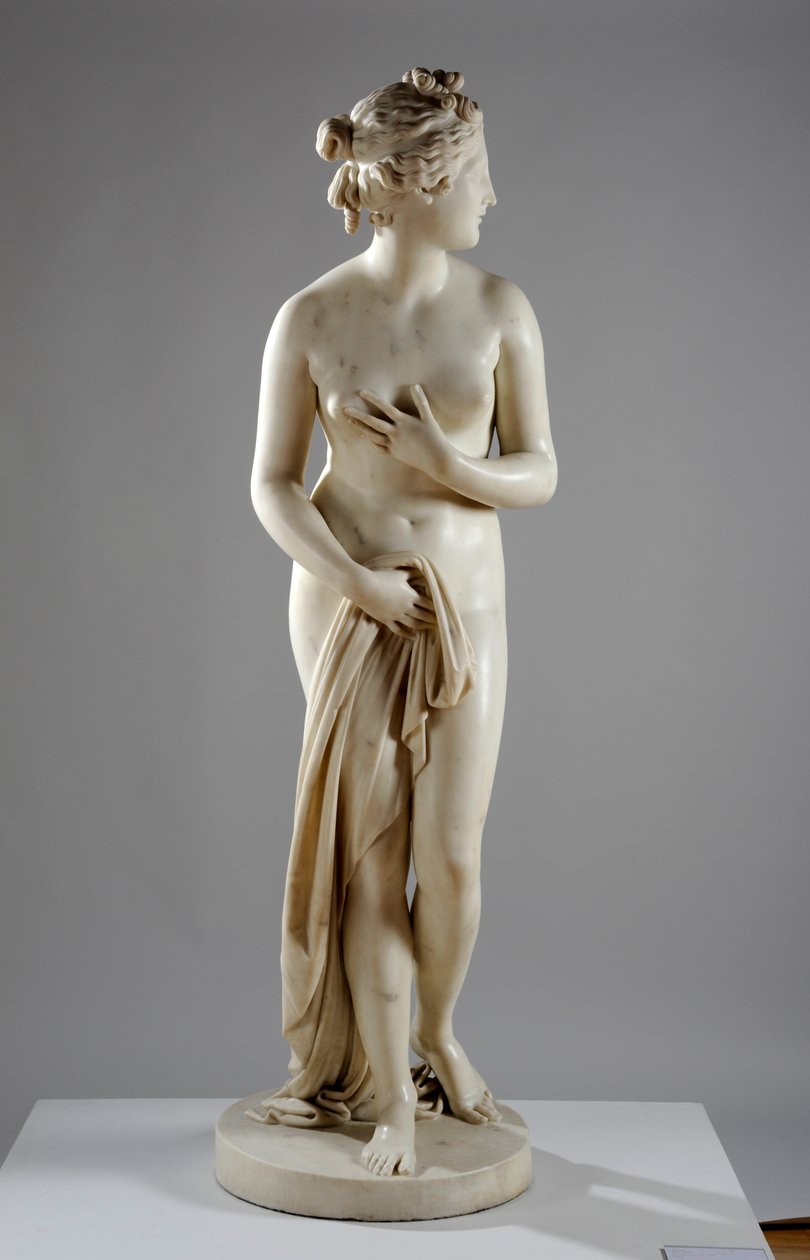 维纳斯，约1817-20（大理石）（另见440367-68）。 作者 安东尼奥·卡诺瓦