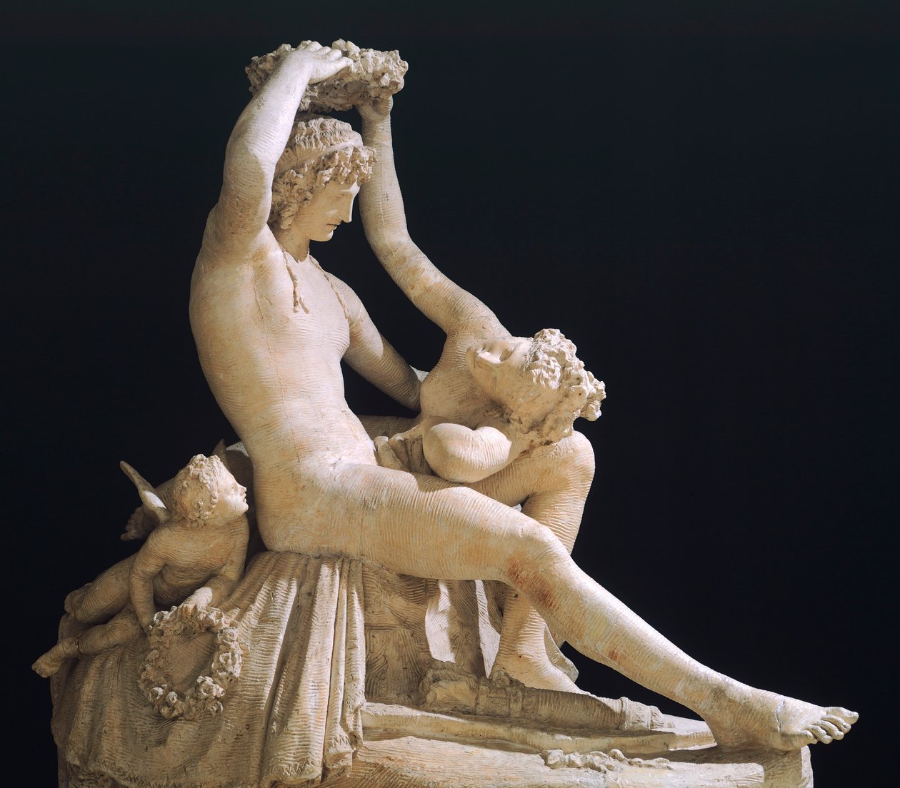 安东尼奥·卡诺瓦（Antonio Canova，1757-1822 年）为爱加冕的金星，石膏模型 作者 安东尼奥·卡诺瓦