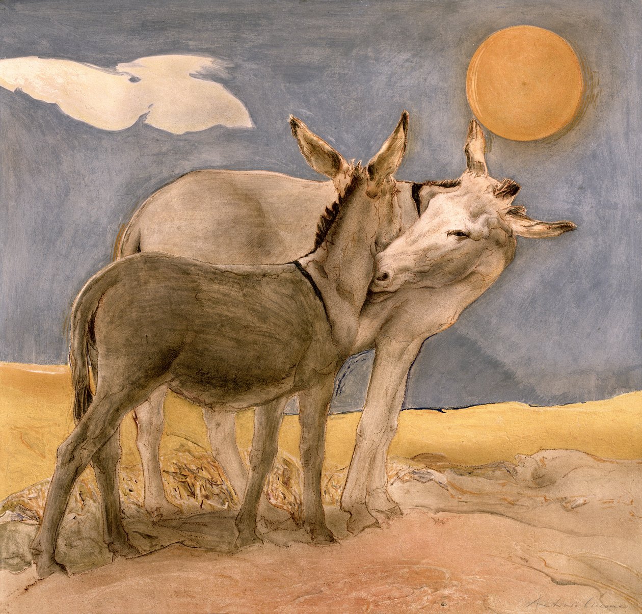 驴子，1989年 作者 安东尼奥·西科内